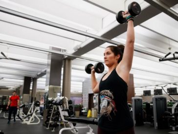 'Fitness is part of our lives': Mom and dad head to gym with three kids 5 days a week